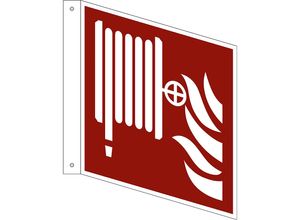 4061466070293 - Brandschutzzeichen Löschschlauch VE 10 Stk Kunststoff Fahnenschild 200 x 200 mm kaiserkraft 4061466070293 - Brandschutzzeichen Löschschlauch VE 10 Stk Kunststoff Fahnenschild 200 x 200 mm kaiserkraft