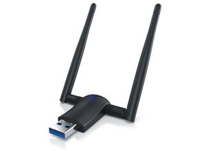 4061474028965 - WLAN-Stick WIFI Dongle USB 30 1200 MBit s Dual Band 24 + 5 Ghz externe Antennen