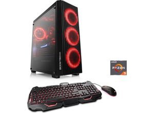 4061474114460 - CSL Gaming-PC HydroX L8611 Wasserkühlung Computer Gr Microsoft Windows 10 Home 16 GB RAM 1000 GB SSD schwarz Gaming PCs