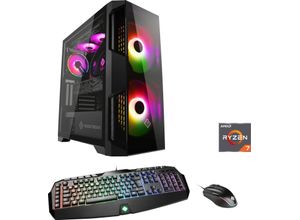 4061474116211 - CSL Gaming-PC HydroX V8112 Wasserkühlung Computer Gr Microsoft Windows 10 Home 16 GB RAM 1000 GB SSD schwarz Gaming PCs