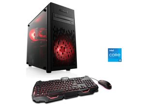 4061474154596 - CSL Gaming-PC Speed V5117 Computer Gr Microsoft Windows 11 Home (64 Bit) 16 GB RAM 1000 GB SSD schwarz Gaming PCs