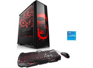 4061474156880 - CSL Gaming-PC HydroX V25117 MSI Dragon Advanced Edition Computer Gr Microsoft Windows 11 Home (64 Bit) 16 GB RAM 500 GB SSD schwarz Gaming PCs