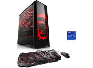 4061474157184 - CSL Gaming-PC HydroX V29116 MSI Dragon Advanced Edition Computer Gr Microsoft Windows 11 Home (64 Bit) 16 GB RAM 500 GB SSD schwarz Gaming PCs