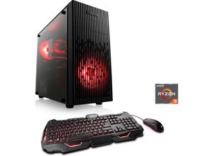 4061474157337 - CSL Gaming-PC Sprint V28110 Computer Gr Microsoft Windows 11 Home (64 Bit) 16 GB RAM 500 GB SSD schwarz Gaming PCs