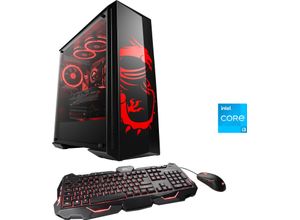 4061474158044 - CSL Gaming-PC Hydrox V25628 MSI Dragon Advanced Edition Computer Gr Microsoft Windows 11 Home (64 Bit) 16 GB RAM 500 GB SSD schwarz Gaming PCs