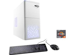 4061474160443 - CSL Gaming-PC Sprint V28122 Computer Gr Microsoft Windows 11 Home (64 Bit) 16 GB RAM 1000 GB SSD weiß Gaming PCs