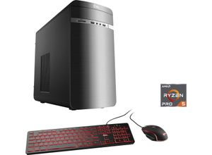 4061474163284 - CSL Gaming-PC Sprint V28512 Computer Gr Microsoft Windows 11 Home (64 Bit) 16 GB RAM 1000 GB SSD grau (anthrazit) Gaming PCs