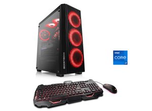 4061474165165 - CSL Gaming-PC HydroX V27110 Computer Gr Microsoft Windows 11 Home (64 Bit) 16 GB RAM 1000 GB SSD schwarz Gaming PCs