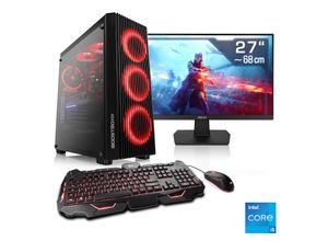 4061474165301 - F (A bis G) CSL Gaming-PC-Komplettsystem HydroX V25115 Computer-Komplettsysteme Gr Microsoft Windows 11 Home (64 Bit) 16 GB RAM 1000 GB SSD schwarz PC Sets