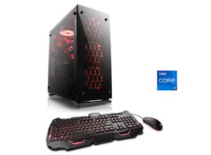 4061474165608 - CSL Gaming-PC HydroX V27122 Computer Gr Microsoft Windows 11 Home (64 Bit) 16 GB RAM 1000 GB SSD schwarz Gaming PCs