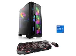 4061474166612 - CSL Gaming-PC Speed V27410 Computer Gr Microsoft Windows 11 Home (64 Bit) 16 GB RAM 1000 GB SSD schwarz Gaming PCs