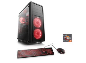 4061474166667 - CSL Gaming-PC Sprint V28712 Computer Gr Microsoft Windows 11 Home (64 Bit) 16 GB RAM 1000 GB SSD schwarz Gaming PCs