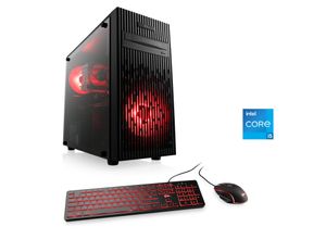 4061474167930 - CSL Gaming-PC Speed V25515 Computer Gr Microsoft Windows 11 Home (64 Bit) 16 GB RAM 1000 GB SSD schwarz Gaming PCs