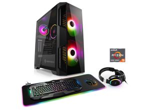 4061474171173 - CSL Gaming-PC RGB Edition V28714 Computer Gr Microsoft Windows 11 Home (64 Bit) 16 GB RAM 1000 GB SSD schwarz Gaming PCs