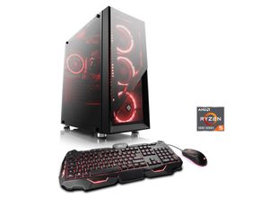 4061474172019 - CSL Gaming-PC HydroX V28114 Computer Gr Microsoft Windows 11 Home (64 Bit) 16 GB RAM 1000 GB SSD schwarz Gaming PCs