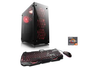 4061474172095 - CSL Gaming-PC HydroX V28118 Computer Gr Microsoft Windows 11 Home (64 Bit) 16 GB RAM 1000 GB SSD schwarz Gaming PCs