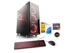 4061474173214 - CSL Gaming-PC Levita L8181 Computer Gr Windows 11 16 GB RAM 500 GB SSD schwarz (eh13) Gaming PCs