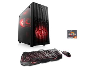 4061474184807 - CSL Gaming-PC Sprint V28612 Computer Gr Microsoft Windows 11 Home (64 Bit) 16 GB RAM 1000 GB SSD schwarz Gaming PCs