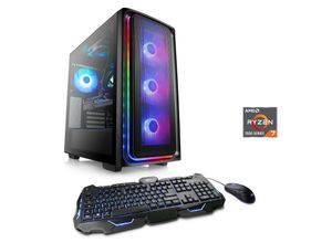 4061474185972 - CSL Gaming-PC HydroX V28371 Computer Gr Microsoft Windows 11 Home (64 Bit) 32 GB RAM 2000 GB SSD schwarz Gaming PCs