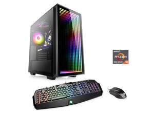 4061474186061 - CSL Gaming-PC HydroX V28260 Computer Gr Microsoft Windows 11 Home (64 Bit) 64 GB RAM 2000 GB SSD schwarz Gaming PCs