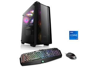 4061474186115 - CSL Gaming-PC HydroX V27410 Computer Gr Microsoft Windows 11 Home (64 Bit) 32 GB RAM 2000 GB SSD schwarz Gaming PCs