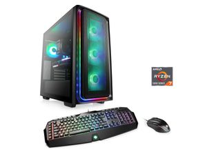 4061474186139 - CSL Gaming-PC Sprint V28328 Computer Gr Microsoft Windows 11 Home (64 Bit) 32 GB RAM 1000 GB SSD schwarz Gaming PCs