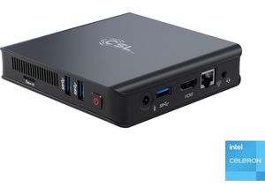 4061474187037 - CSL Mini-PC Narrow Box Ultra HD Compact v5 Computer Gr Microsoft Windows 10 Home (64 Bit) 4 GB RAM 1000 GB SSD schwarz (black) Mini PC