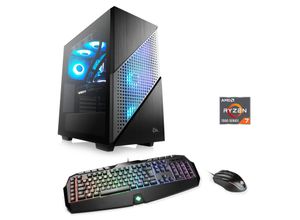 4061474189208 - CSL Gaming-PC Aqueon A77330 Extreme Edition Computer Gr Microsoft Windows 11 Home (64 Bit) 32 GB RAM 1000 GB SSD schwarz Gaming PCs