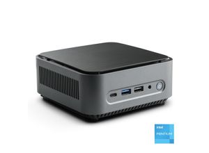 4061474189215 - CSL Mini-PC Narrow Box Premium   32GB 500 GB M2 SSD Win 11 Pro Computer Gr Windows 11 Home in S Mode64Bit 8 GB RAM 500 GB SSD schwarz Mini PC