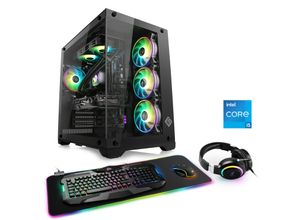 4061474193502 - CSL Gaming-PC Aqueon C55310 Advanced Edition Computer Gr Microsoft Windows 11 Home (64 Bit) 32 GB RAM 1000 GB SSD schwarz Gaming PCs