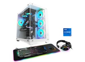 4061474195506 - CSL Gaming-PC Aqueon C77110 Advanced Edition Computer Gr Microsoft Windows 11 Home (64 Bit) 16 GB RAM 1000 GB SSD weiß Gaming PCs