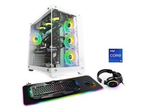 4061474196466 - CSL Gaming-PC Aqueon C94317 Extreme Edition Computer Gr Microsoft Windows 11 Home (64 Bit) 32 GB RAM 1000 GB SSD weiß Gaming PCs