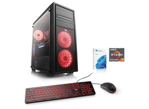 4061474200880 - CSL Gaming-PC Sprint L8141 Computer Gr Windows 11 Home64bit 16 GB RAM 1000 GB SSD schwarz Gaming PCs