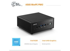 4061474210094 - ASUS Mini-PC Mini-PC PN42 Intel N200 Windows 11 Computer Gr Microsoft Windows 11 Home (64 Bit) 8 GB RAM 500 GB SSD schwarz