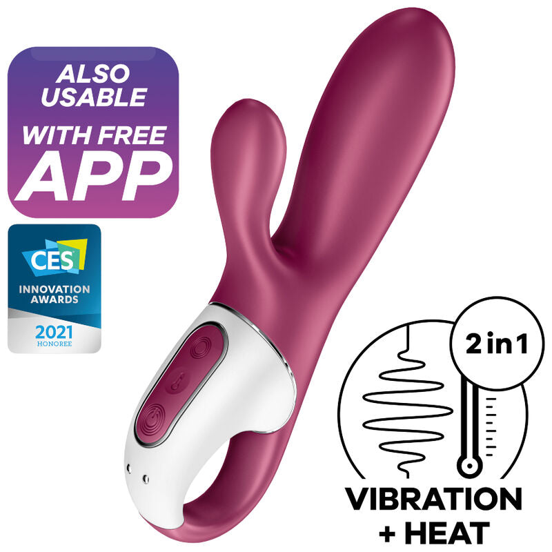 4061504001678 - SATISFYER - HOT BUNNY GSPOT VIBRATOR