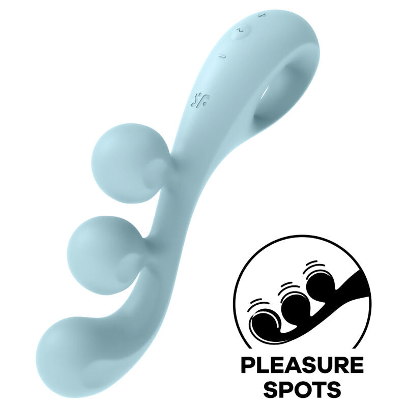 4061504018294 - SATISFYER - TRI BALL 2 MULTIVIBRATOR BLAU