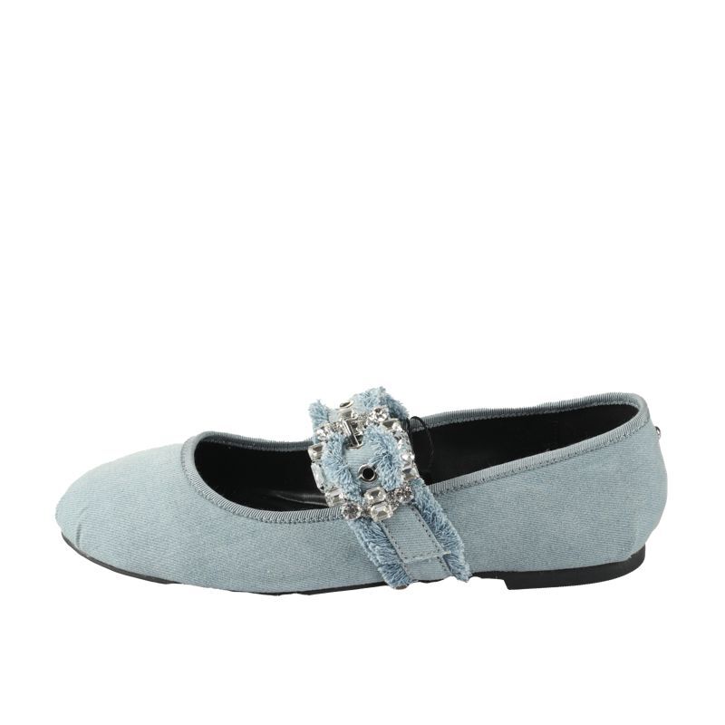 4061516947773 - Pantoletten für Damen Daphne Glam - Vegan Denim 4061516947773 - Pantoletten für Damen Daphne Glam - Vegan Denim