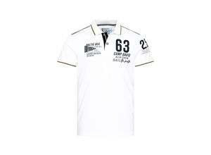 4061519342636 - Camp David Poloshirt CRUISE NORTH Kurzarmshirt mit Polokragen