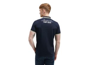 4061519466486 - Camp David Poloshirt Airplane Tour I Kurzarmshirt mit Polokragen