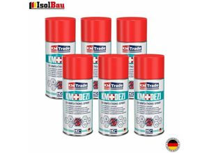 4061608028816 - Desinfektionsmittel Händedesinfektion KM DEZI 6 x 150ml Hautdesinfektion Aerosol