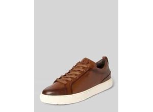4061693511088 - Ledersneaker mit Label-Prägung Modell METRO