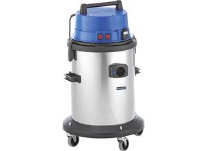 4061753011343 - eurokraft pro Werkstatt Nass- Trockensauger 50-l-Edelstahlbehälter 2400 W mit Elektrosteckdose