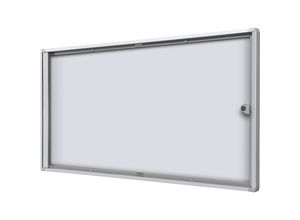 4061753027924 - eurokraft basic Schaukasten für innen Metallrückwand 3 DIN A4-Blätter HxB 350 x 711 mm ab 5 Stk