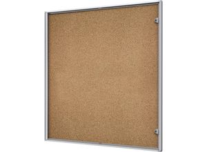 4061753028136 - eurokraft basic Schaukasten für innen Korkrückwand 12 DIN A4-Blätter HxB 963 x 931 mm ab 5 Stk