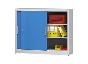 4061753034298 - Schiebetürschrank Höhe 1200 mm eurokraft pro