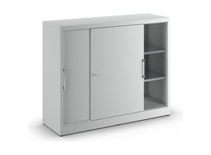 4061753034335 - Schiebetürschrank Höhe 1200 mm eurokraft pro