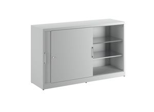 4061753034458 - Schiebetürschrank Höhe 1200 mm eurokraft pro