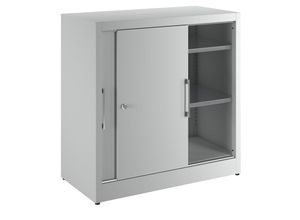 4061753034878 - Schiebetürschrank Höhe 1000 mm eurokraft pro