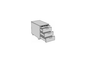 4061753046970 - Eurokraftpro - eurokraft pro 516337 status - Rollcontainer Utensilienschub