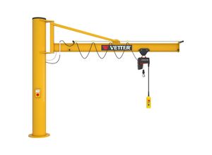 4061753111333 - Säulenschwenkkran PRAKTIKUS PS ohne Elektrokettenzug Tragfähigkeit 125 kg Ausladung 3 m